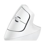 Mouse Inalámbrico Ergonómico Logitech Lift Color Blanco
