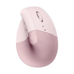 Mouse Inalámbrico Ergonómico Logitech Lift Vertical Color Rosa