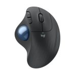 Mouse Inalámbrico Ergonómico Logitech Ergo M575S Color Grafito