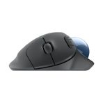 Mouse Inalámbrico Ergonómico Logitech Ergo M575S Color Grafito