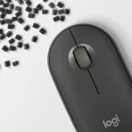 Mouse Inalámbrico Logitech Pebble 2 M350s Color Grafito
