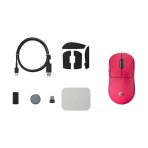 Mouse Inalámbrico Gamer Logitech Pro X SUPERLIGHT 2c Color Magenta