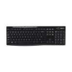 Teclado Inalámbrico Logitech K270 Color Negro