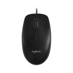 Combo Teclado + Mouse Alámbricos Logitech MK120 Color Negro