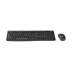 Combo Teclado + Mouse Inalámbricos Logitech MK270 Color Negro