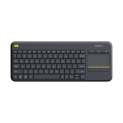Teclado Inalámbrico Logitech K400 Plus Color Negro con Touchpad