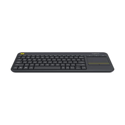 Teclado Inalámbrico Logitech K400 Plus Color Negro con Touchpad