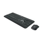 Combo Teclado + Mouse Inalámbricos Logitech MK540 Advanced Color Negro