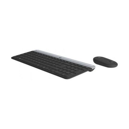 Combo Teclado + Mouse Inalámbricos Logitech MK470 Slim Color Grafito