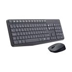 Combo Teclado + Mouse Inalámbricos Logitech MK295 Silent Color Grafito