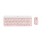 Combo Teclado + Mouse Inalámbricos Logitech MK470 Color Rosa