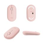 Combo Teclado + Mouse Inalámbricos Logitech MK470 Color Rosa