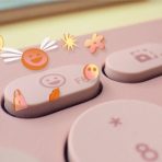 Teclado Inalámbrico Logitech Pebble Keys 2 K380s Color Rosa