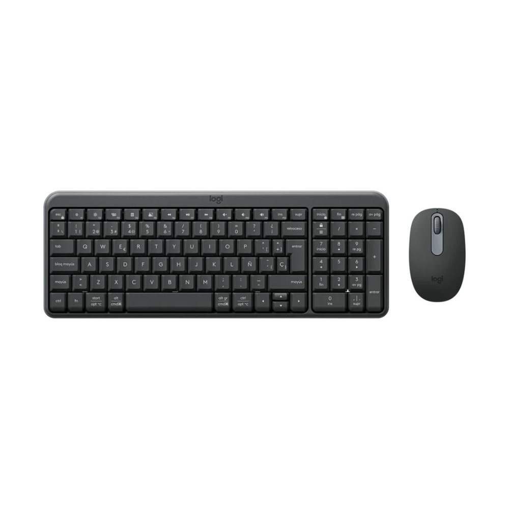 Combo Teclado + Mouse Inalámbricos Logitech MK250 Color Grafito Combo Teclado + Mouse Inalámbricos Logitech MK250 Color Grafito