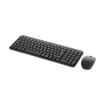 Combo Teclado + Mouse Inalámbricos Logitech MK250 Color Grafito