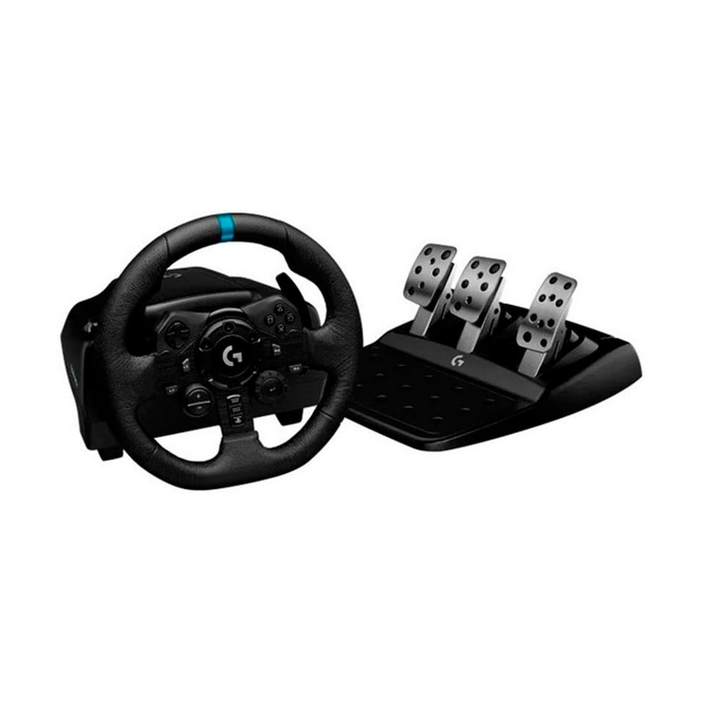 Timón Logitech G923 Force Feedback con Pedales Timón Logitech G923 Force Feedback con Pedales