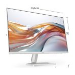 Monitor HP serie 5 524sw 23 pulgadas FHD 100 Hz Blanco