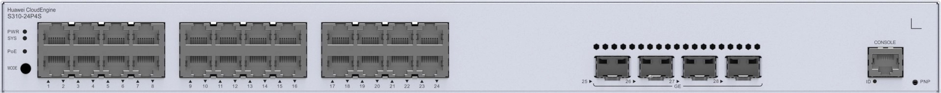 L2+ (static router), 24*10/100/1000BASE-T ports, 4*GE SFP ports, POE+(370W), L2+ (static router), 24*10/100/1000BASE-T ports, 4*GE SFP ports, POE+(370W),