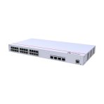 L2+ (static router), 24*10/100/1000BASE-T ports, 4*GE SFP ports, POE+(370W),