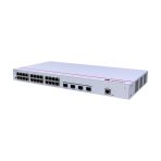 L2+ (static route), 24*10/100/1000BASE-T ports, 4*GE SFP ports,