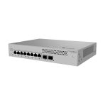 Data Communication,S310S-8T2X,S310S-8T2X,S310S-8T2X (8*10/100/1000BASE-T ports, 2*10GE SFP+ ports, built-in AC power, Fanless)