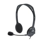 Diadema Logitech H111 Estéreo con Micrófono Giratorio 3.5 mm