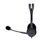 Diadema Logitech H111 Estéreo con Micrófono Giratorio 3.5 mm