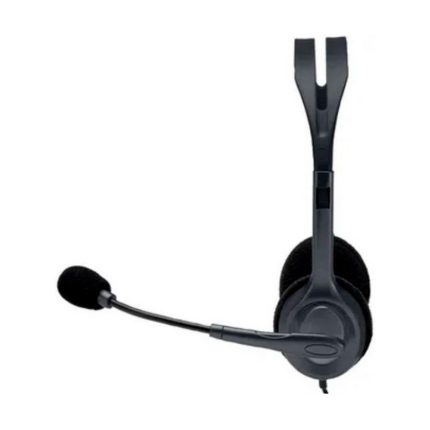 Diadema Logitech H111 Estéreo con Micrófono Giratorio 3.5 mm