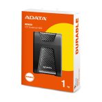 Disco duro externo ADATA Antigolpes HD650 1TB Negro