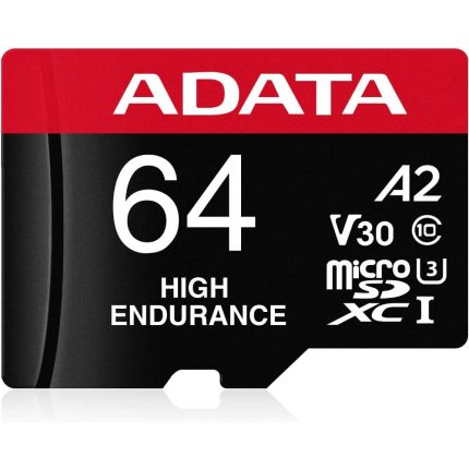 Memoria micro SD ADATA DXC SDHC UHS Alta resistencia V30 64GB