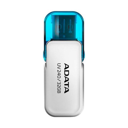 Memoria USB ADATA 2.0 UV240 Ecualizable 32GB Blanca