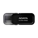 Memoria USB ADATA 2.0 UV240 Ecualizable 64GB Negra