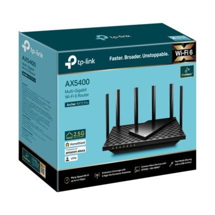 AX5400 Multi-Gigabit Wi-Fi 6 Router