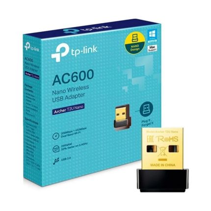 Adaptador de Red WiFi TPLINK USB Dual Band AC600