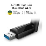 Adaptador Red WiFi TPLINK USB Archer T3U Plus Dual Band