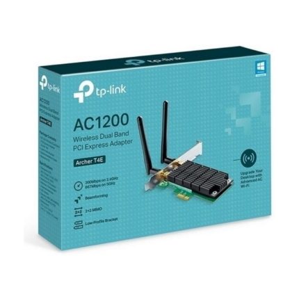 Adaptador Red WiFi TPLINK PCIe Archer T4E Dual Band