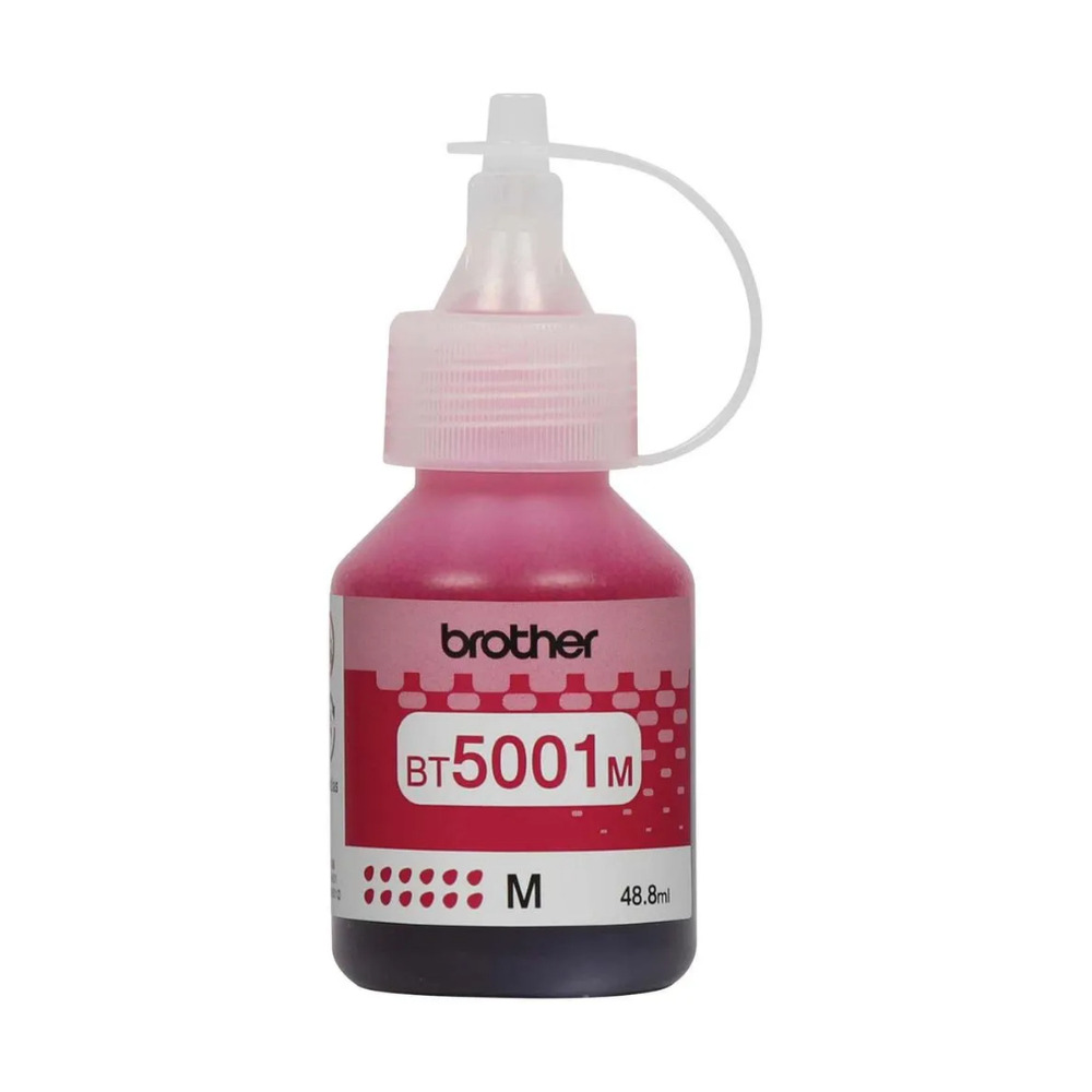 Botella de Tinta Brother BT5001M Magenta de 48.8 ml Botella de Tinta Brother BT5001M Magenta de 48.8 ml