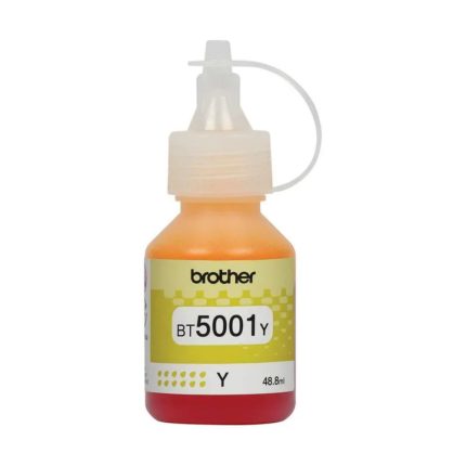 Botella de Tinta Brother BT5001Y Amarilla de 48.8 ml