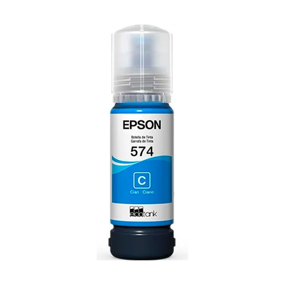 Botella Epson T574220-AL ECOTANK Cyan L8050 Botella Epson T574220-AL ECOTANK Cyan L8050