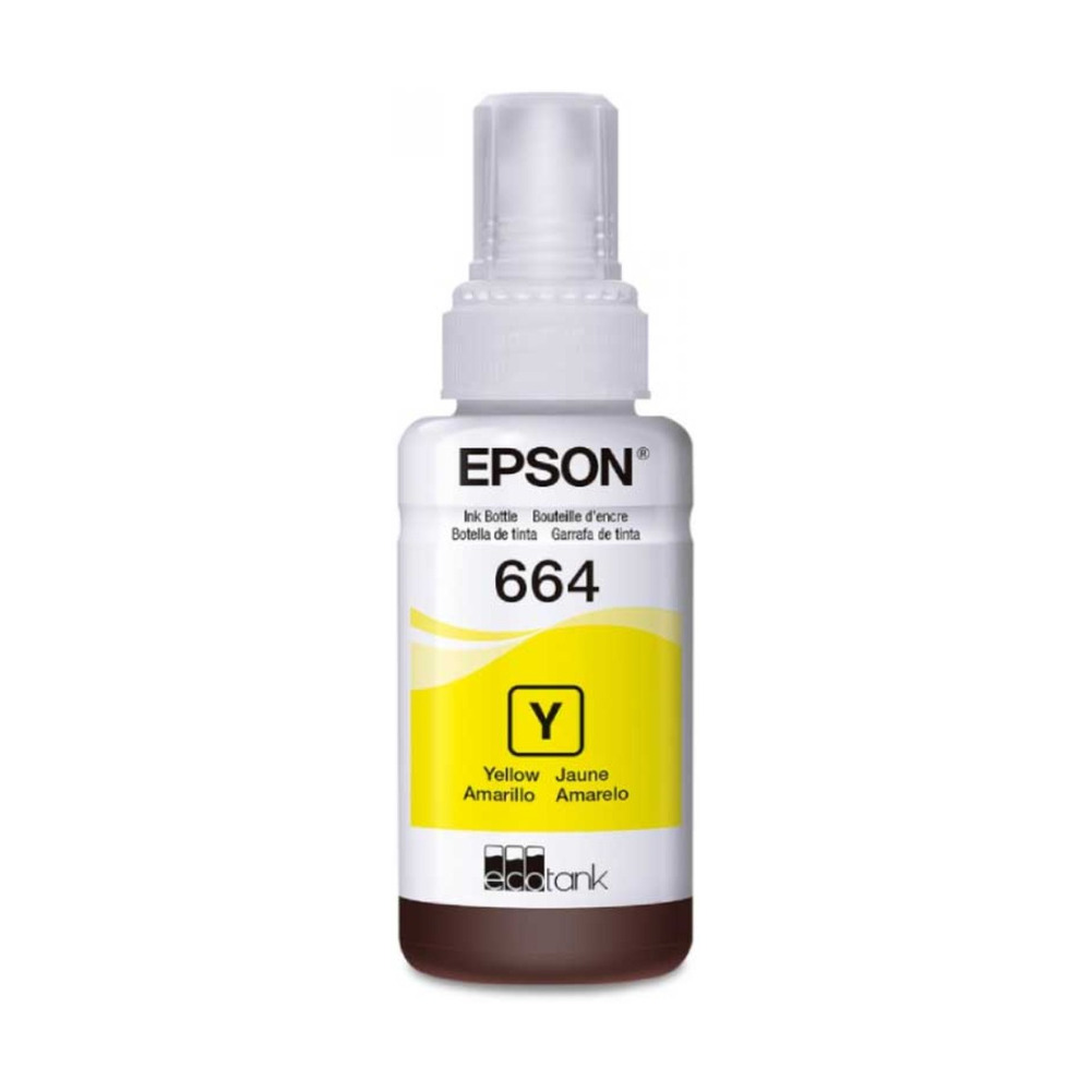 Botella de Tinta Epson T664420 Amarillo Botella de Tinta Epson T664420 Amarillo