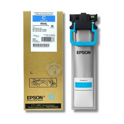 Bolsa de Tinta Epson Alta Capacidad T941220-AL Cyan para WorkForce WF-C5290 o WF-C5790