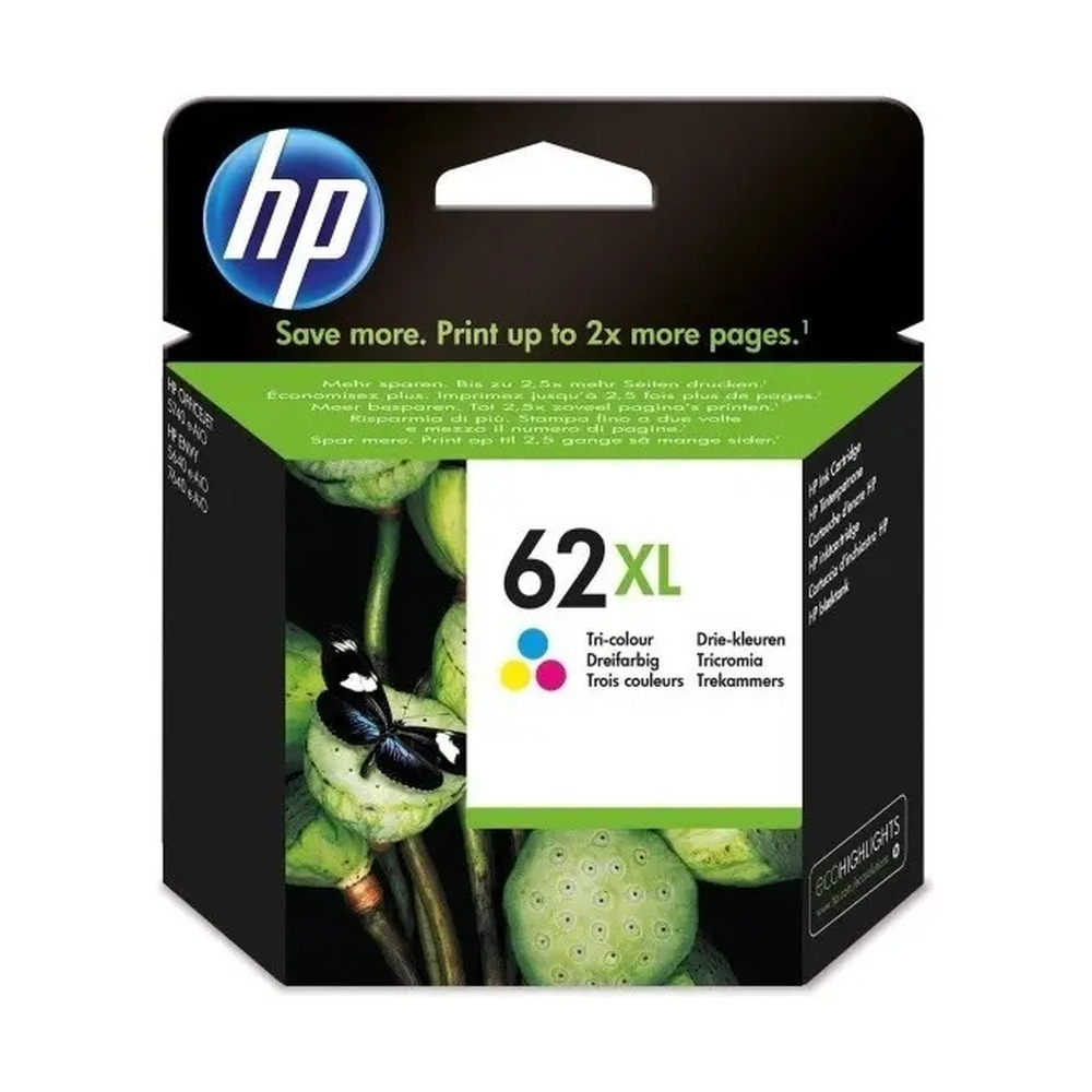 Cartucho de tinta HP 62XL Tricolor Officejet Cartucho de tinta HP 62XL Tricolor Officejet