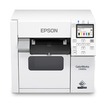 ColorWorks CW-C4000 - Impresora Para Etiquetas a Color, Interfaz: Usb, Ethernet, Tecnología Tecnología Inkjet Durabrite, Precision Core, Ancho papel 4", Lenguaje ZPLII (simulación). Garantía Limitada: 1 año de en Centro de servicio