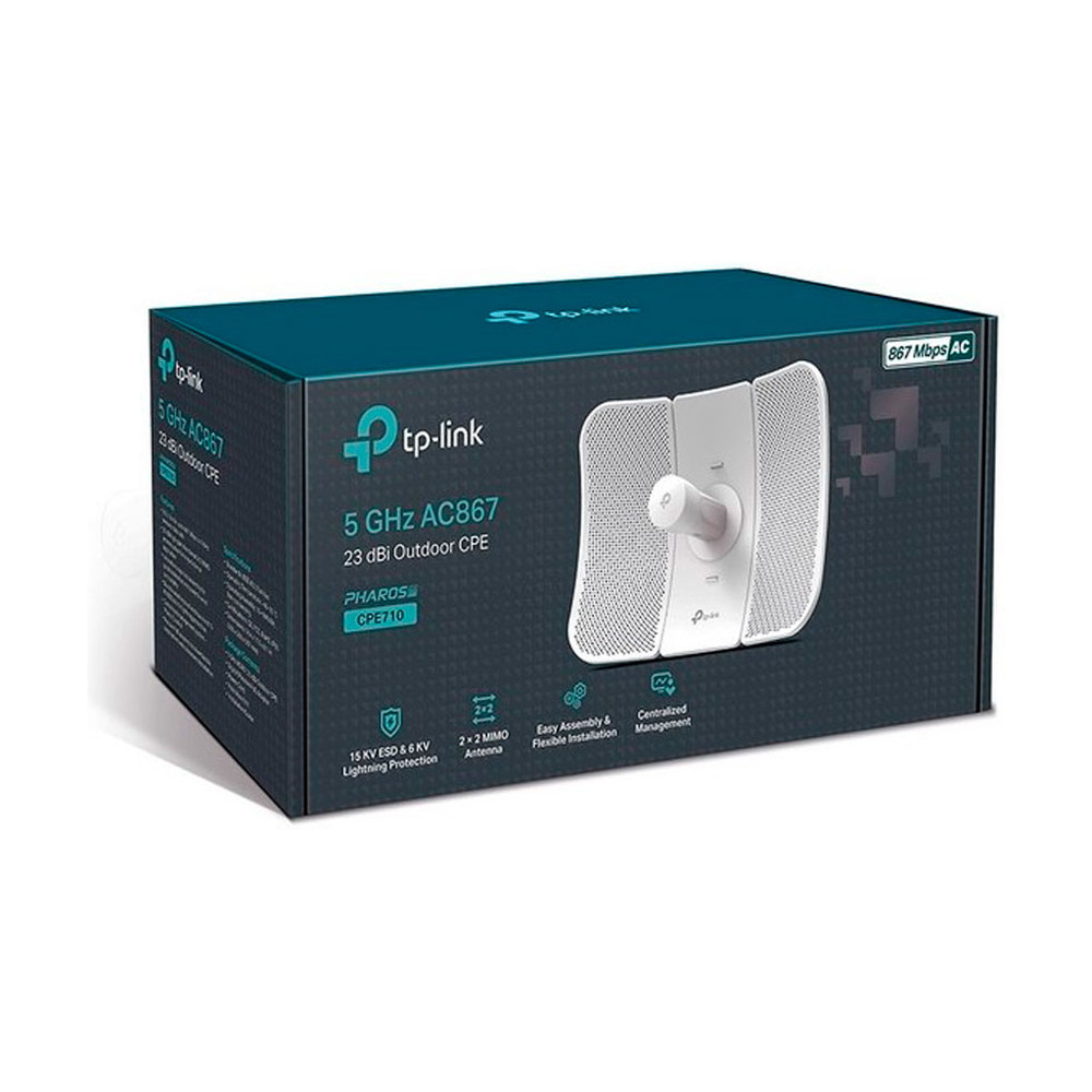 Access point Tp-link Exteriores 800Mbps Dual band Antena Direccional 23dBi Access point Tp-link Exteriores 800Mbps Dual band Antena Direccional 23dBi