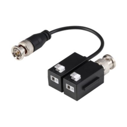 Video Balun pasivos 4K hasta 8MP a 200 metros 720P, 1080P, 4MP, 5MP y 4K HDCVI, TVI, AHD y CVBS