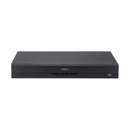 DVR de 16 Canales de 5 Megapíxeles Lite/ WizSense/ H.265+/ 2 Bahías de Discos Duros/ 16 Ch HDCVI +8 Canales IP/ Hasta 24 Ch IP/ 2 Canales de Reconocimiento Facial/ Codificación IA/ SMD Plus/ Proteccion Perimetral/ acupick