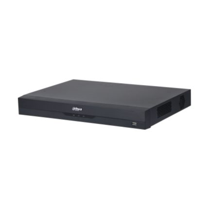 Grabador DVR Penta-brid de 32 canales/ Funciones IA QuickPick 2.0, Perimeter Protection, Face Recognition, SMD Plus, AI Coding/Soporta compresión de video eficiente: Smart H.265+, H.265, Smart H.264+ y H.264/ Audio bidireccional en los 32 canales/ Soporta hasta 16 TB/ 2 bahias/ No incluye DD