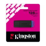 Memoria USB Kingston DataTraveler Exodia USB 128GB Portable USB 3.2 Gen 1 Negro Azul