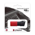 Usb Kingston 128GB 3.2 Gen1 DataTraveler Exodia M (Black + Red)
