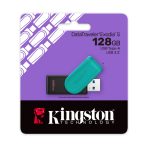 Memoria USB 3.2 kingston DataTraveler Exodia S 128GB Negro turquesa
